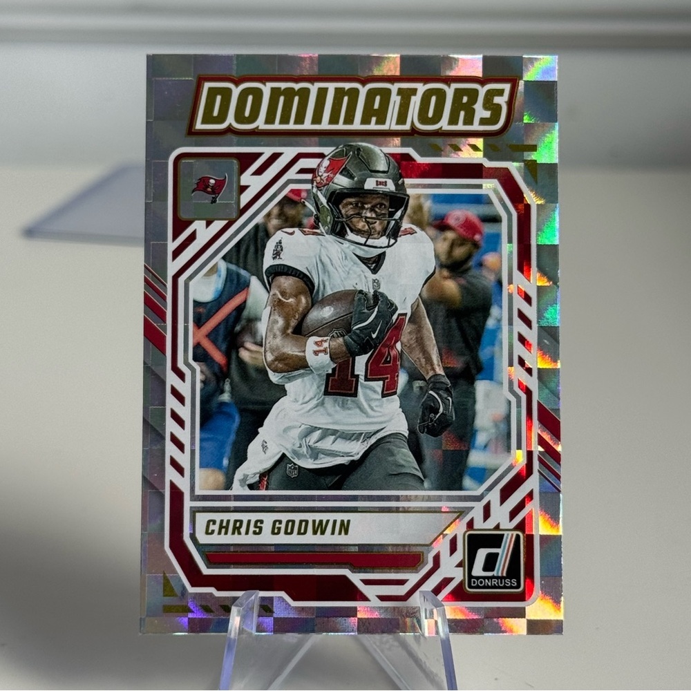 🔥 2025 Chris Godwin Panini Donruss Dominators Prizm. Tampa Bay Bucs